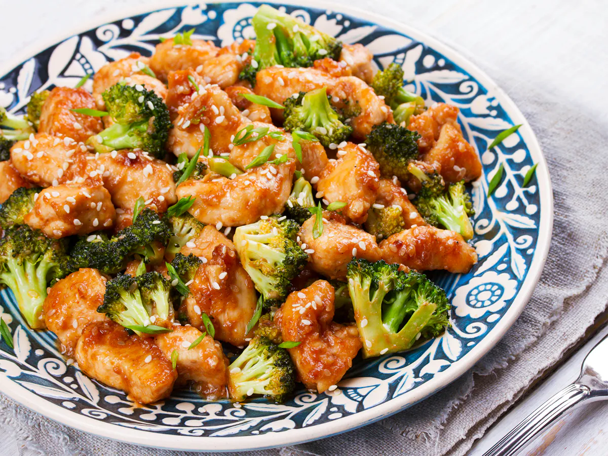 chicken with broccoli at Cheng's Kitchen, a Chinese Restaurant in Alpha